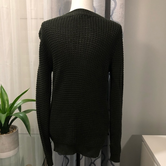 Knit Lace-up Sweater - Picture 2 of 2